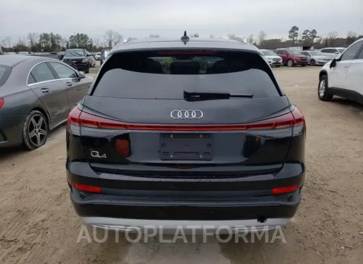 AUDI Q4 E-TRON 2023 vin WA1BCBFZ0PP006037 from auto auction Copart