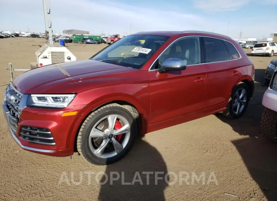 AUDI SQ5 PRESTI 2018 vin WA1C4BFY7J2055314 from auto auction Copart