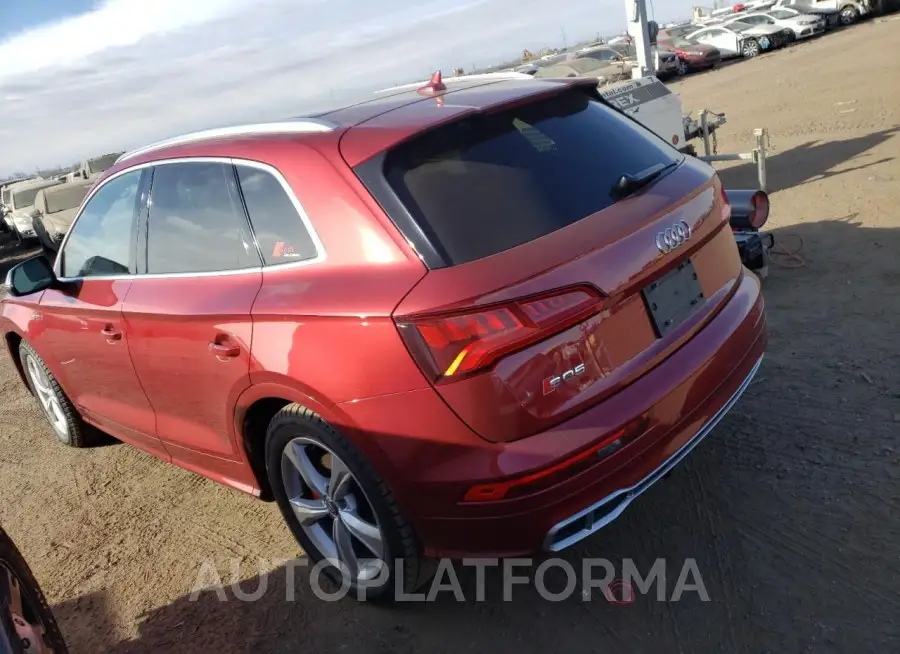 AUDI SQ5 PRESTI 2018 vin WA1C4BFY7J2055314 from auto auction Copart