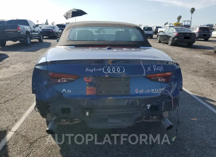 AUDI A5 PREMIUM 2018 vin WAUYNGF59JN018126 from auto auction Copart