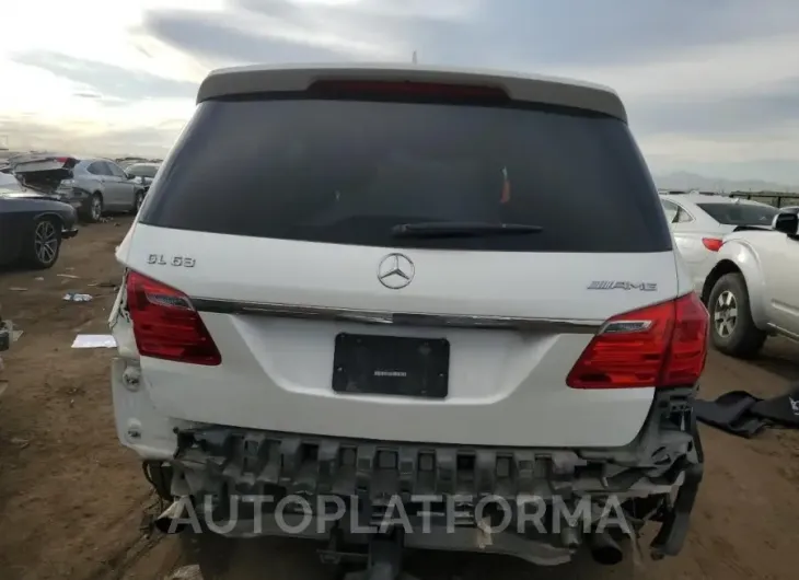 MERCEDES-BENZ GL 63 AMG 2015 vin 4JGDF7EE9FA572437 from auto auction Copart