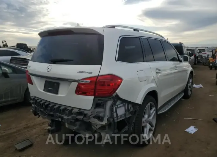 MERCEDES-BENZ GL 63 AMG 2015 vin 4JGDF7EE9FA572437 from auto auction Copart