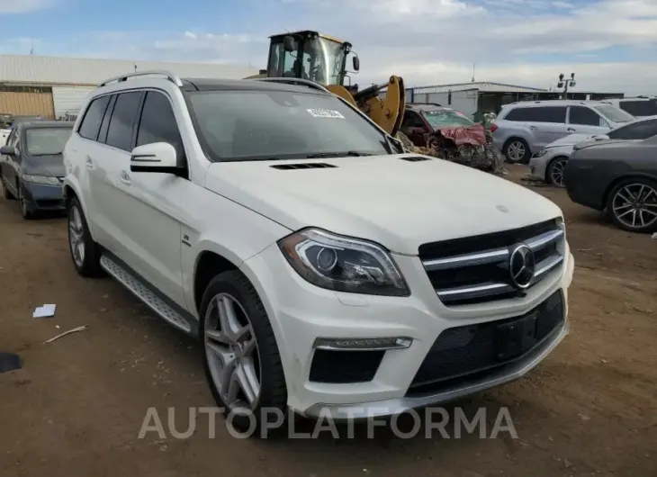 MERCEDES-BENZ GL 63 AMG 2015 vin 4JGDF7EE9FA572437 from auto auction Copart