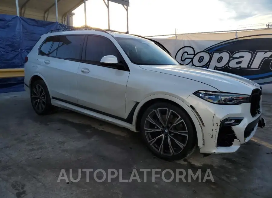 BMW X7 M50I 2022 vin 5UXCX6C04N9K85519 from auto auction Copart