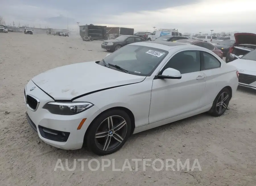 BMW 230XI 2017 vin WBA2H9C35H7A25779 from auto auction Copart