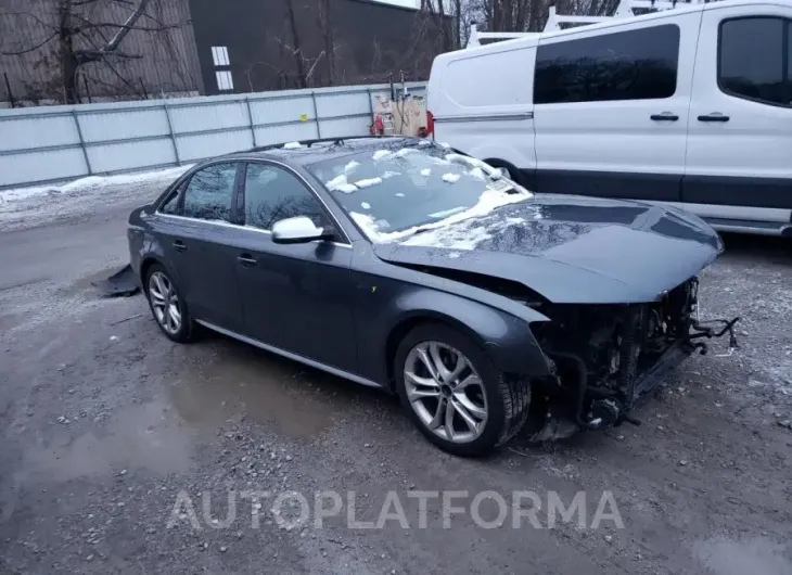 AUDI S4 PREMIUM 2015 vin WAUBGAFL5FA066846 from auto auction Copart