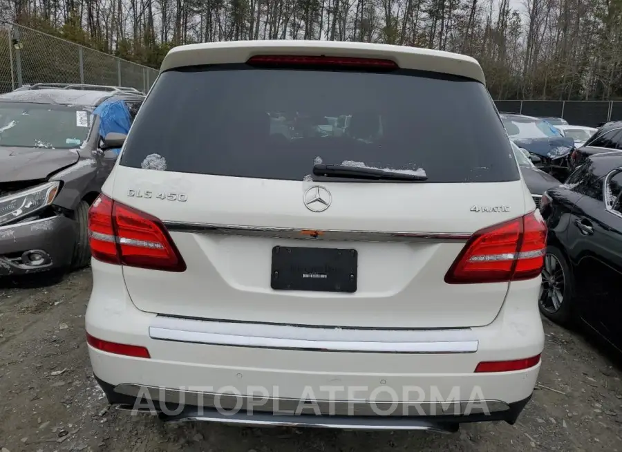 MERCEDES-BENZ GLS 450 4M 2017 vin 4JGDF6EE7HA802442 from auto auction Copart