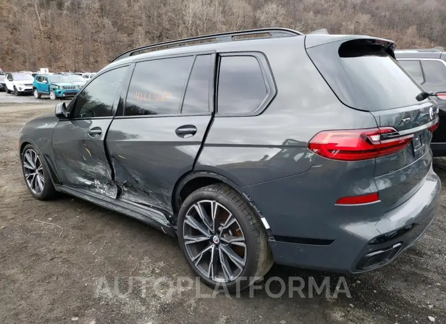 BMW X7 M50I 2022 vin 5UXCX6C08N9M89935 from auto auction Copart