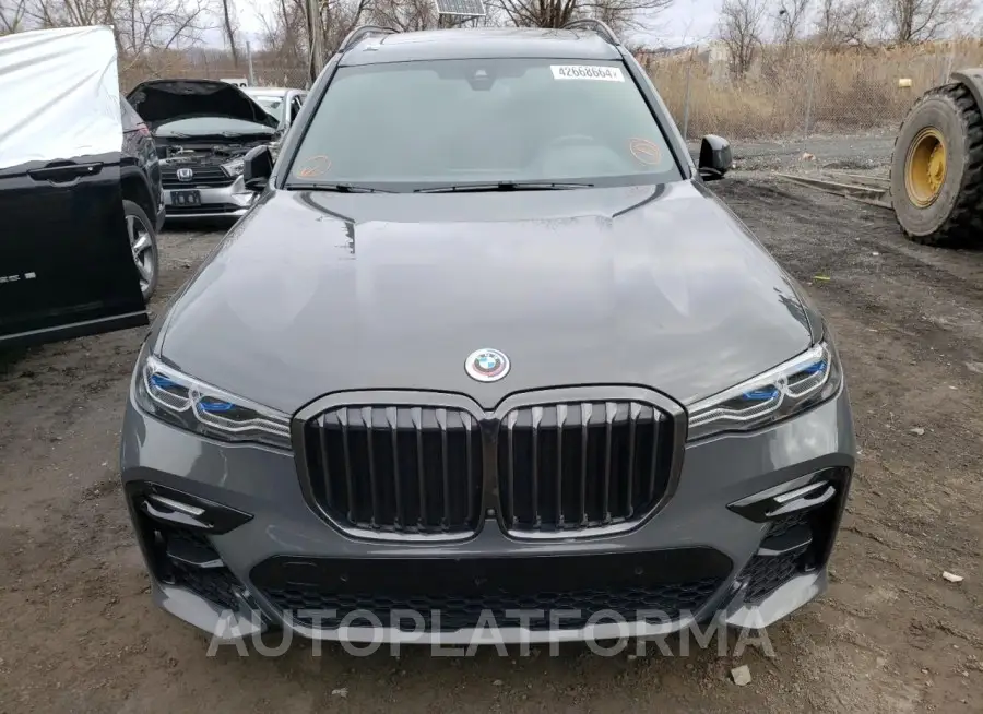 BMW X7 M50I 2022 vin 5UXCX6C08N9M89935 from auto auction Copart