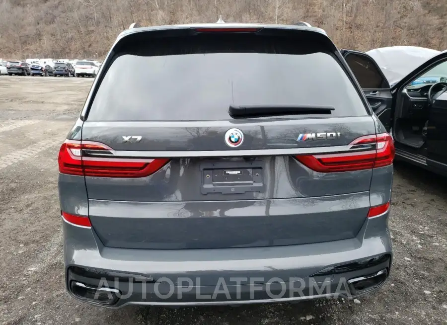 BMW X7 M50I 2022 vin 5UXCX6C08N9M89935 from auto auction Copart