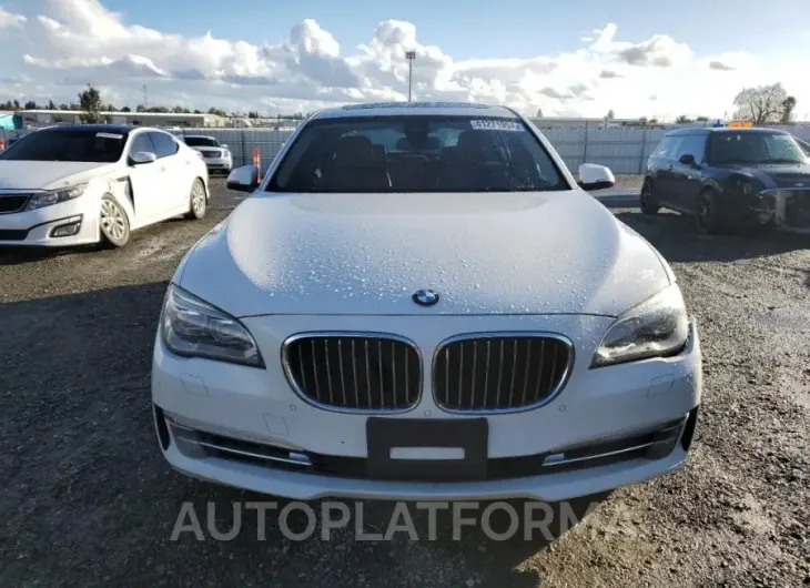 BMW 740 LI 2015 vin WBAYE4C59FD138816 from auto auction Copart