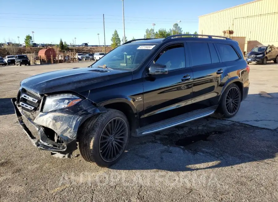 MERCEDES-BENZ GLS 63 AMG 2018 vin 4JGDF7FE1JB079594 from auto auction Copart