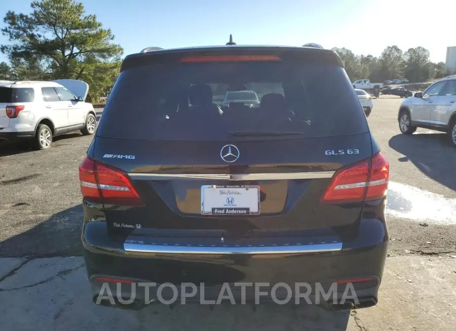 MERCEDES-BENZ GLS 63 AMG 2018 vin 4JGDF7FE1JB079594 from auto auction Copart