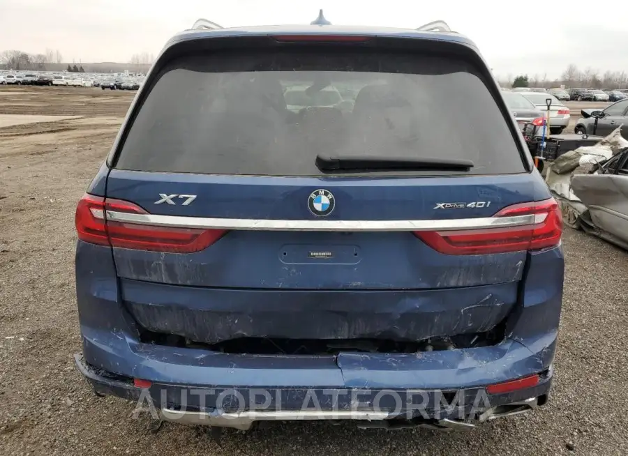 BMW X7 XDRIVE4 2020 vin 5UXCW2C08L9C22130 from auto auction Copart