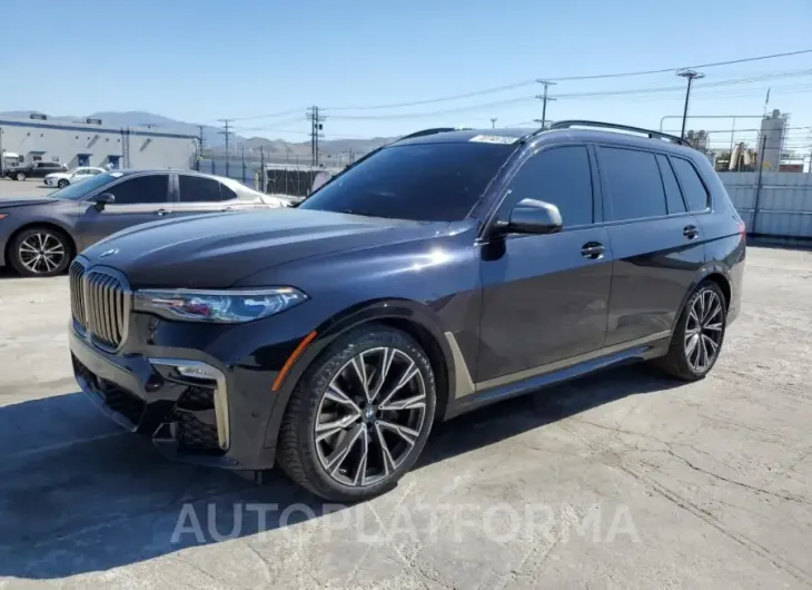 BMW X7 M50I 2021 vin 5UXCX6C04M9E51412 from auto auction Copart