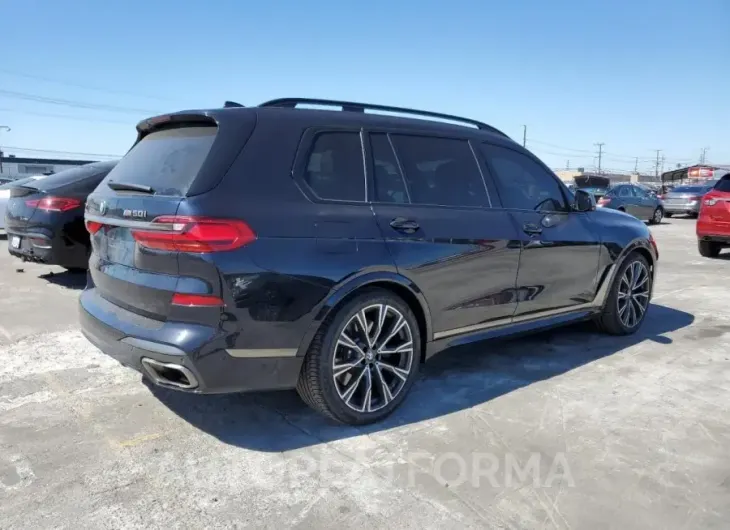 BMW X7 M50I 2021 vin 5UXCX6C04M9E51412 from auto auction Copart