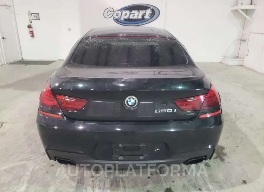 BMW 650 I GRAN 2015 vin WBA6B2C52FGB99141 from auto auction Copart