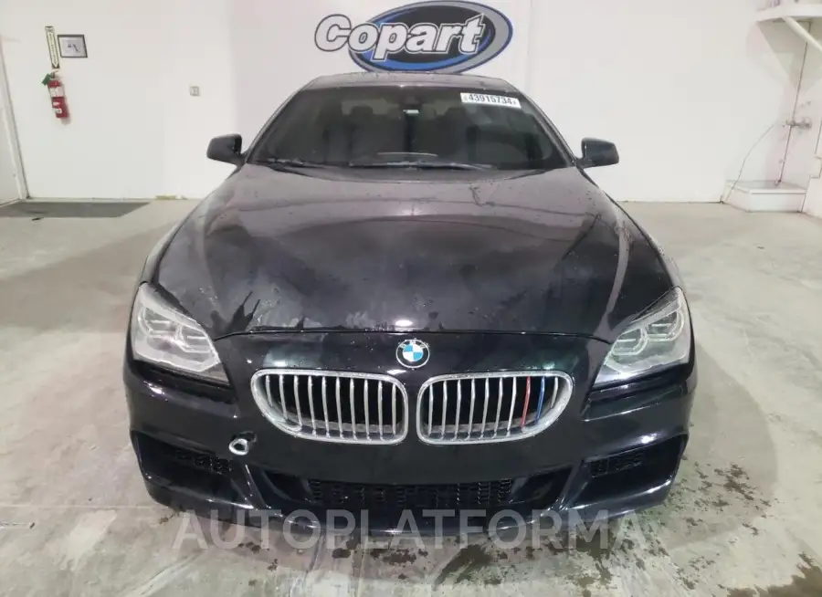 BMW 650 I GRAN 2015 vin WBA6B2C52FGB99141 from auto auction Copart