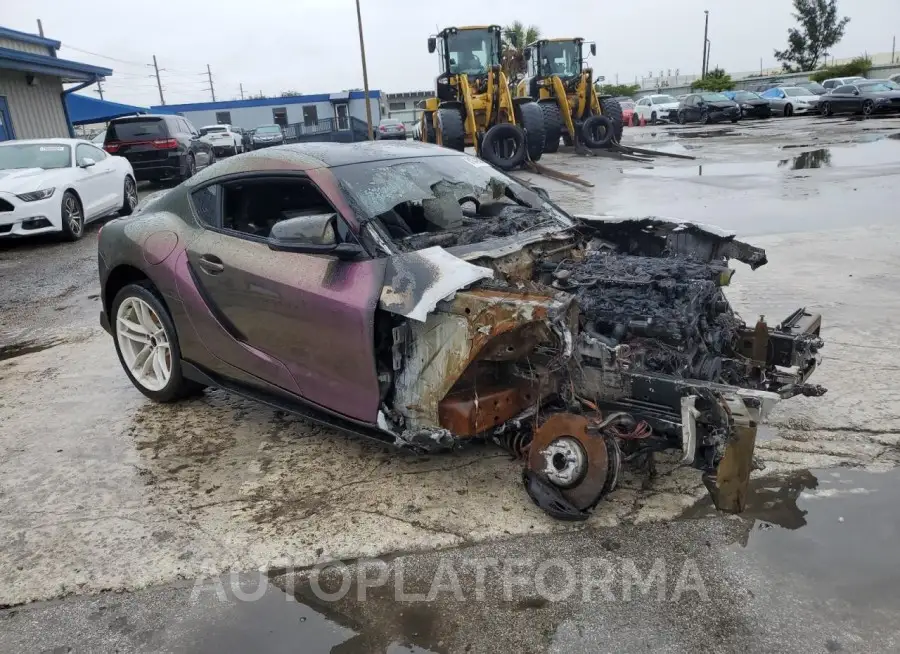 TOYOTA SUPRA BASE 2022 vin WZ1DB0C01NW048524 from auto auction Copart