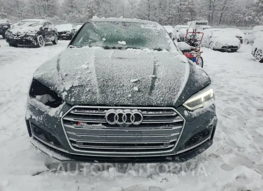 AUDI S5 PRESTIG 2018 vin WAUC4CF57JA102622 from auto auction Copart