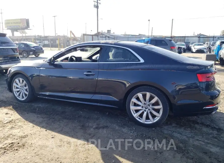 AUDI A5 PREMIUM 2018 vin WAUNNAF58JA001809 from auto auction Copart