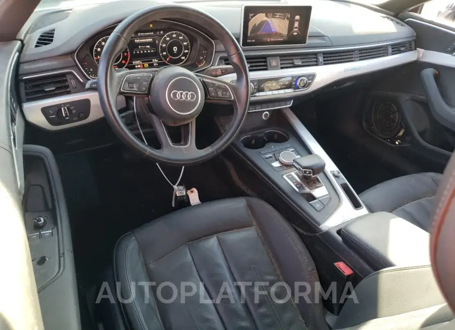 AUDI A5 PREMIUM 2018 vin WAUNNAF58JA001809 from auto auction Copart