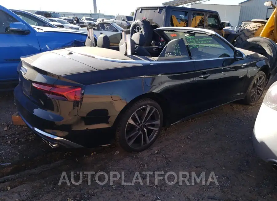 AUDI S5 PREMIUM 2022 vin WAUW4GF55NN007883 from auto auction Copart