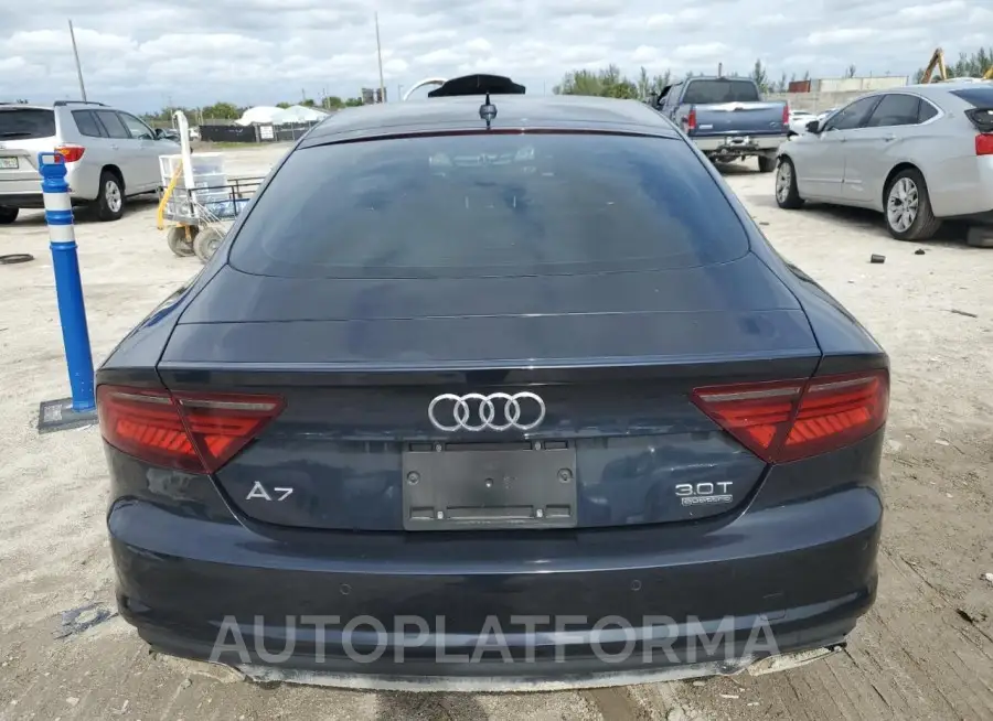 AUDI A7 PREMIUM 2016 vin WAUWGAFC8GN014204 from auto auction Copart