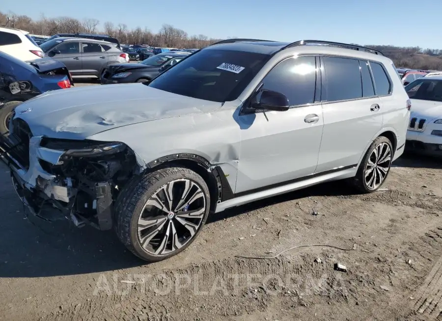 BMW X7 M60I 2023 vin 5UX33EM03P9P47592 from auto auction Copart