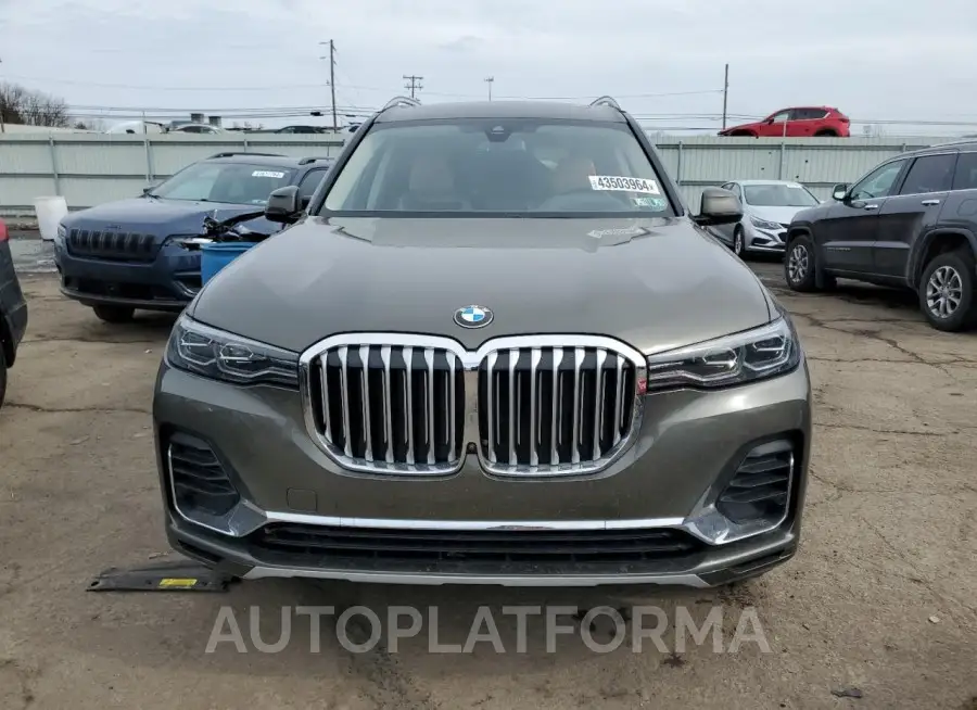 BMW X7 XDRIVE4 2021 vin 5UXCW2C05M9E23498 from auto auction Copart