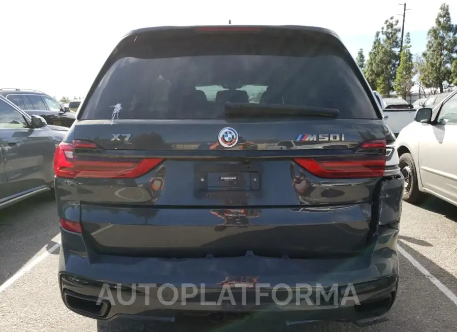 BMW X7 M50I 2022 vin 5UXCX6C05N9N09042 from auto auction Copart