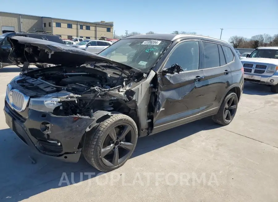 BMW X3 XDRIVE2 2017 vin 5UXWX9C35H0W80200 from auto auction Copart