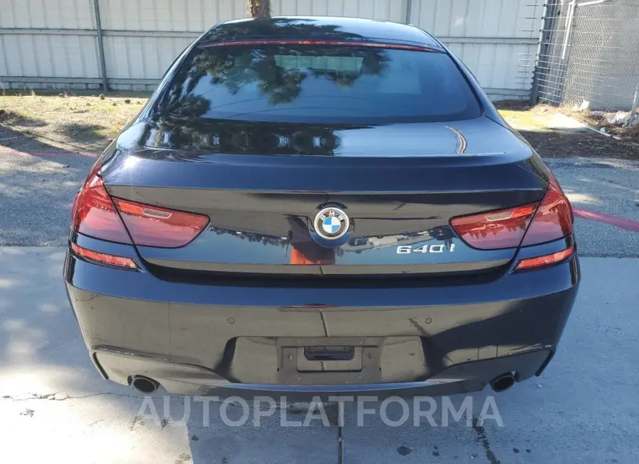 BMW 640 I GRAN 2015 vin WBA6A0C59FD318910 from auto auction Copart