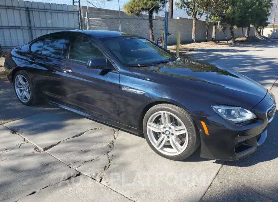 BMW 640 I GRAN 2015 vin WBA6A0C59FD318910 from auto auction Copart