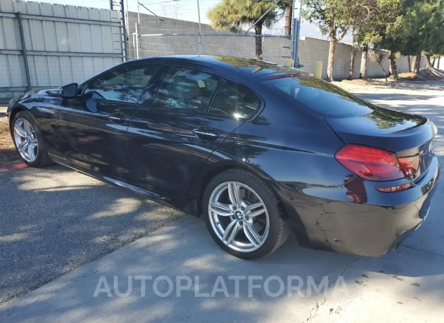 BMW 640 I GRAN 2015 vin WBA6A0C59FD318910 from auto auction Copart