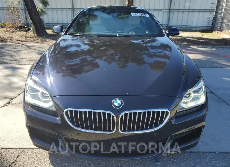 BMW 640 I GRAN 2015 vin WBA6A0C59FD318910 from auto auction Copart