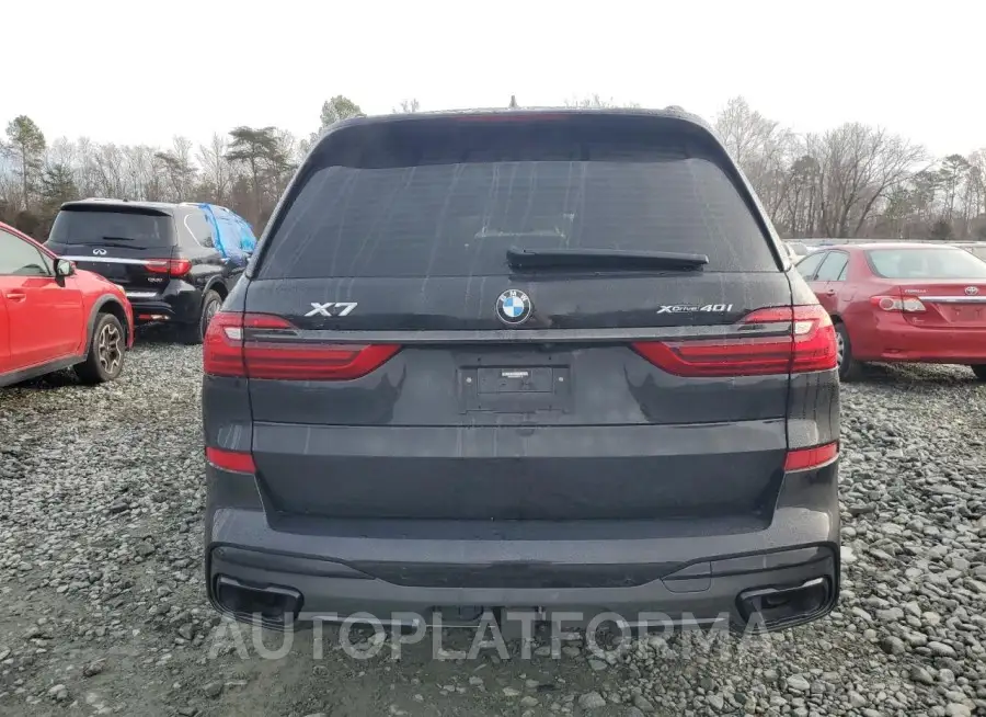 BMW X7 XDRIVE4 2022 vin 5UXCW2C01N9K25130 from auto auction Copart