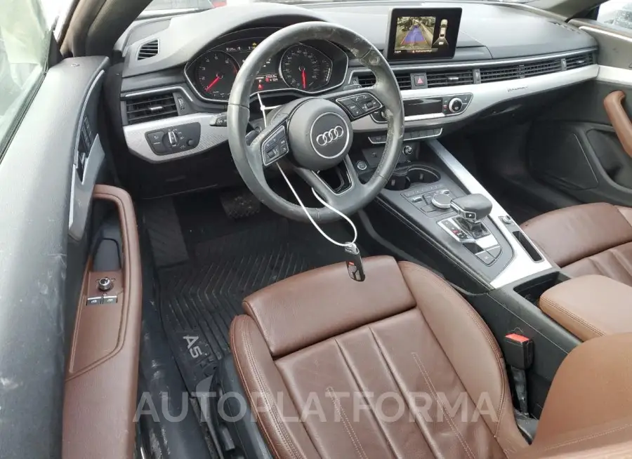 AUDI A5 PREMIUM 2019 vin WAUSNAF54KA066418 from auto auction Copart