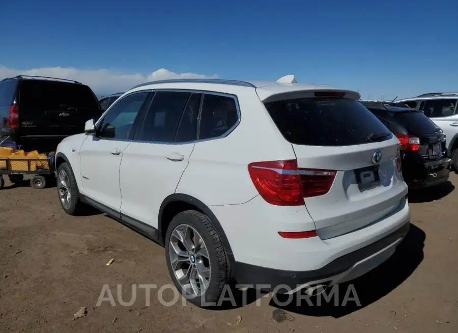 BMW X3 XDRIVE2 2016 vin 5UXWY3C5XG0N87215 from auto auction Copart