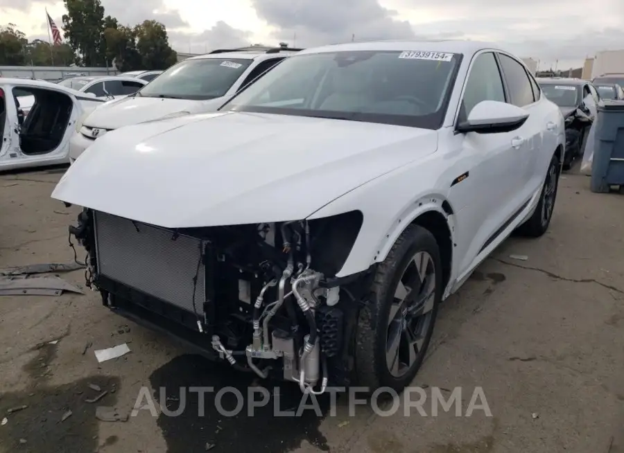 AUDI E-TRON SPO 2021 vin WA13ABGE4MB002510 from auto auction Copart