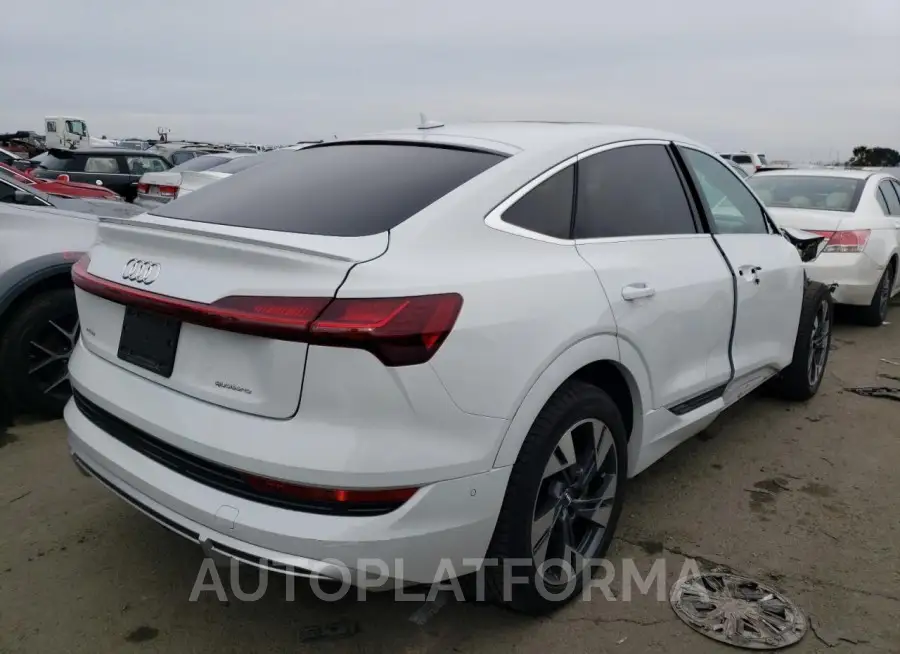 AUDI E-TRON SPO 2021 vin WA13ABGE4MB002510 from auto auction Copart