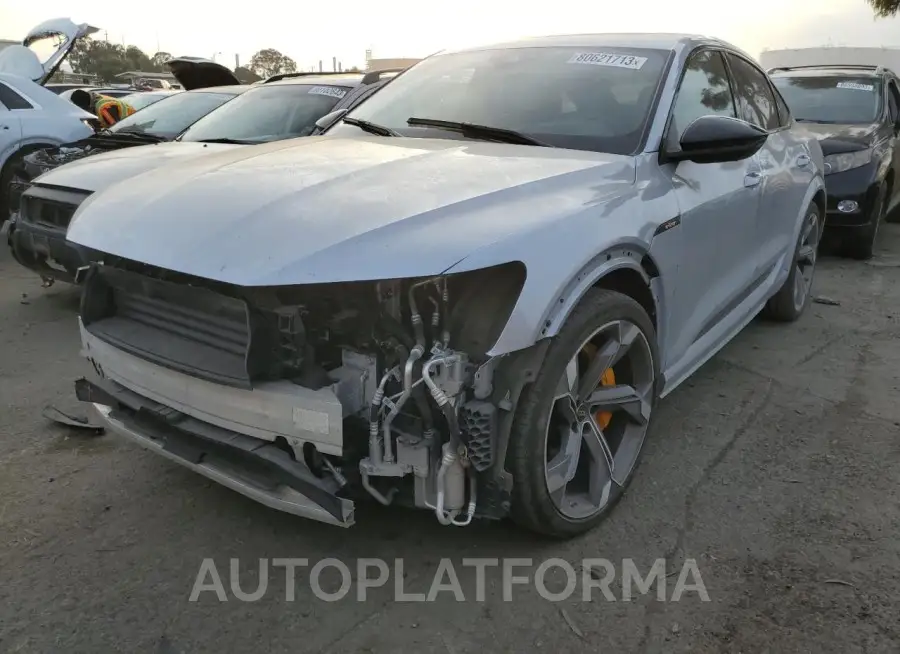 AUDI E-TRON S S 2022 vin WA13CBGE7NB023380 from auto auction Copart