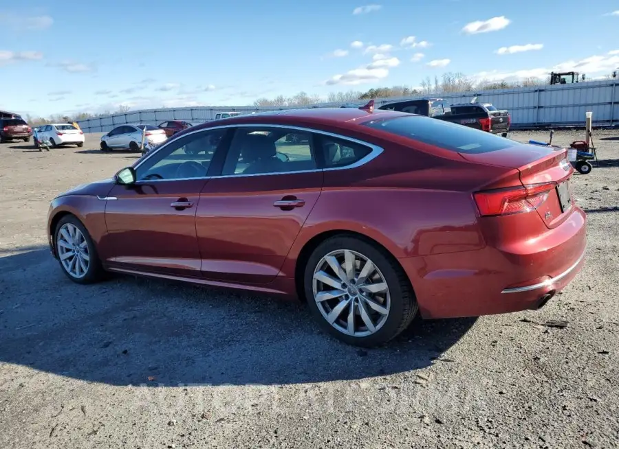 AUDI A5 PREMIUM 2018 vin WAUBNCF51JA005232 from auto auction Copart