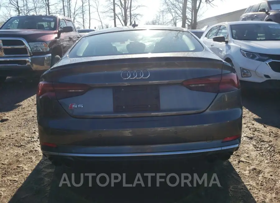 AUDI S5 PRESTIG 2018 vin WAUC4CF50JA059838 from auto auction Copart