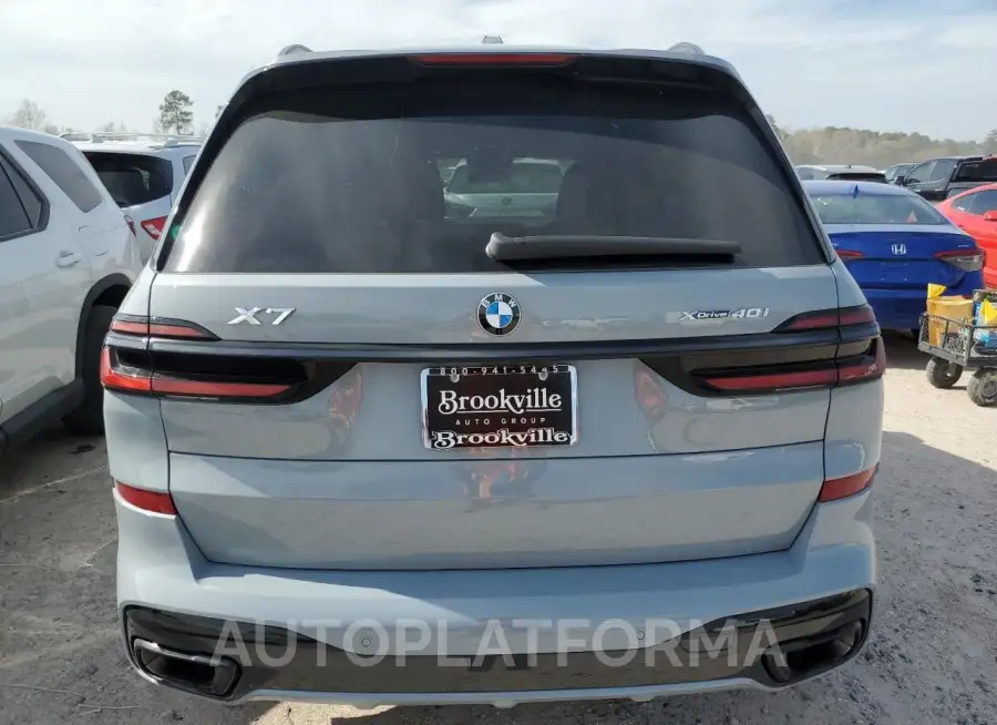 BMW X7 XDRIVE4 2024 vin 5UX23EM02R9U22270 from auto auction Copart