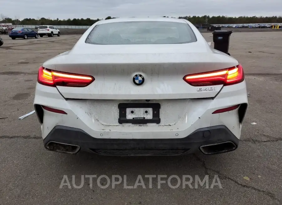 BMW 840I 2022 vin WBAAE2C03NCH10495 from auto auction Copart