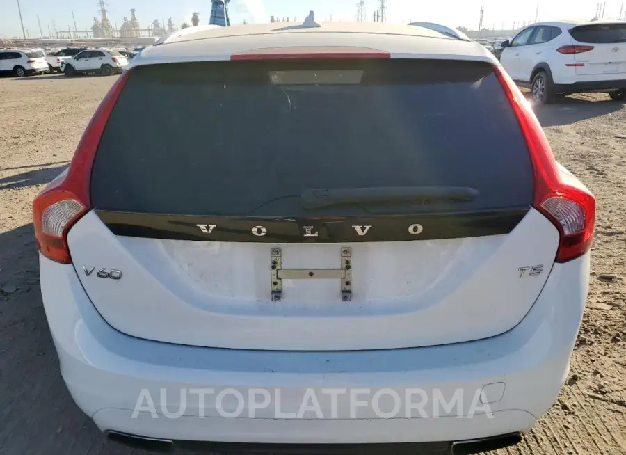 VOLVO V60 PREMIE 2015 vin YV140MEB0F1190589 from auto auction Copart