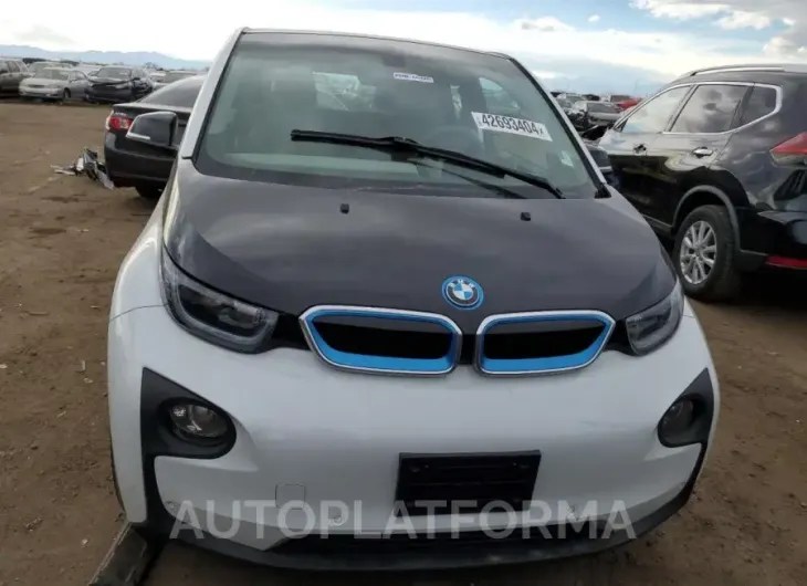 BMW I3 REX 2015 vin WBY1Z4C56FV278744 from auto auction Copart