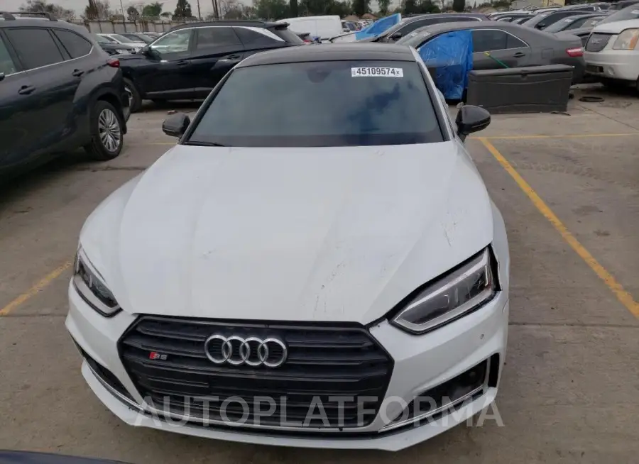 AUDI S5 PRESTIG 2018 vin WAUC4CF54JA092552 from auto auction Copart