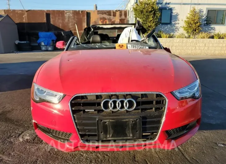 AUDI A5 PREMIUM 2015 vin WAUCFAFH1FN001200 from auto auction Copart